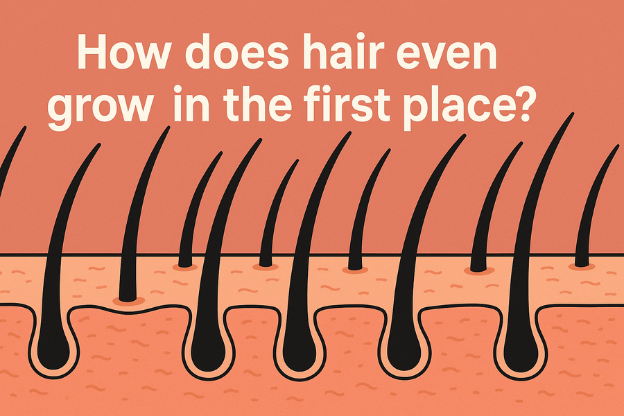How Does Hair Actually Grow In The First Place?